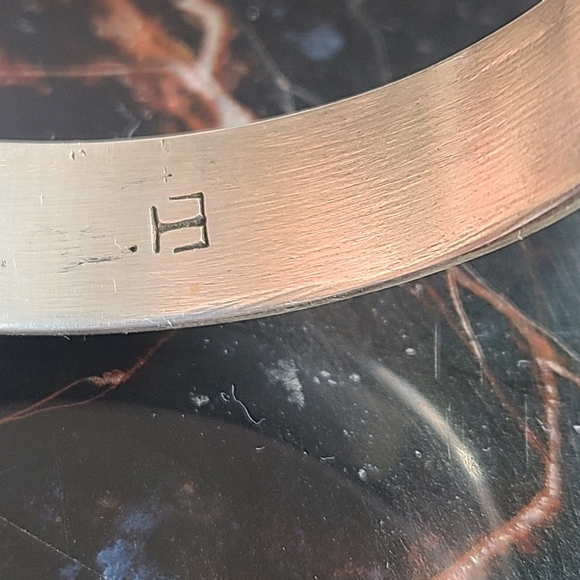 Authentic sterling silver cuff bracelets - Picture 7 of 8